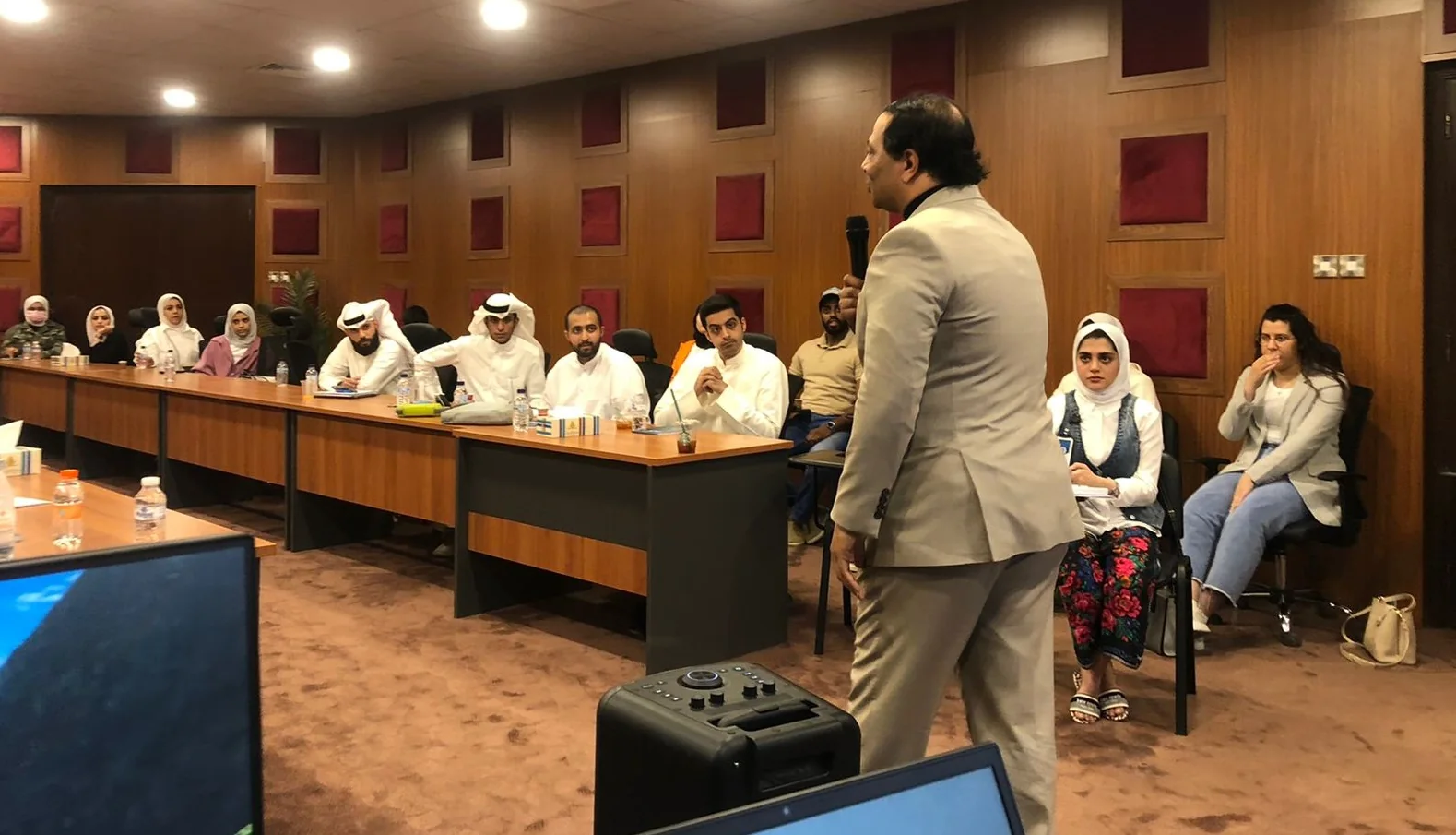 Corporate training session