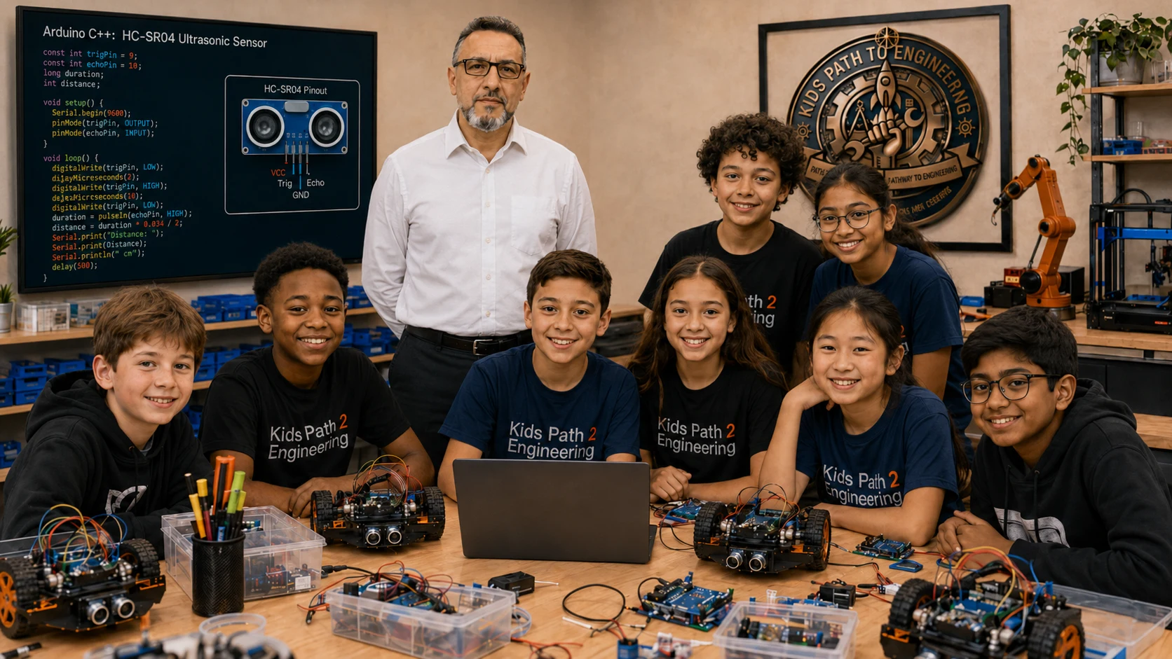 Kids Path 2 Engineering learning session